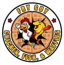FRY GUY CHICKEN, FISH, & WAFFLES logo