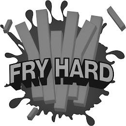 FRY HARD logo
