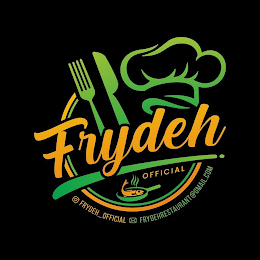 FRYDEH OFFICIAL FRYDEH_OFFICIAL FRYDEHRESTAURANT@GMAIL.COM logo