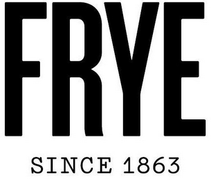 FRYE SINCE 1863 logo