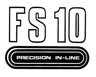 FS 10 PRECISION IN-LINE logo