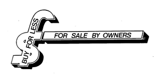 FS $ BUY FOR LESS FOR SALE BY OWNERS logo
