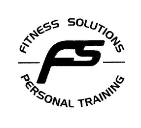 FS FITNESS SOLUTIONS PERSONAL TRAINING logo