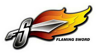 FS FLAMING SWORD logo
