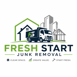 FS FRESH START JUNK REMOVAL CLEAR SPACE. CREATE VALUE. START FRESH. logo