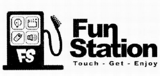 FS FUN STATION TOUCH - GET - ENJOY logo