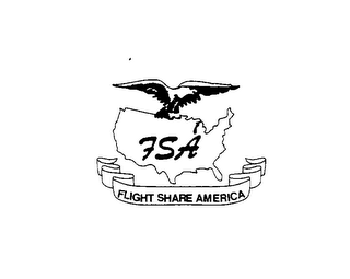 FSA FLIGHT SHARE AMERICA logo
