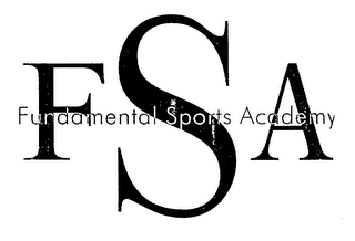 FSA FUNDAMENTAL SPORTS ACADEMY logo
