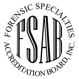 FSAB FORENSIC SPECIALTIES ACCREDITATION BOARD, INC logo