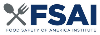FSAI FOOD SAFETY OF AMERICA INSTITUTE logo