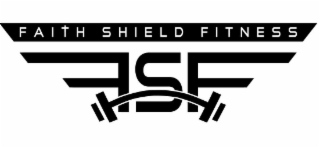 FSF FAITH SHIELD FITNESS logo