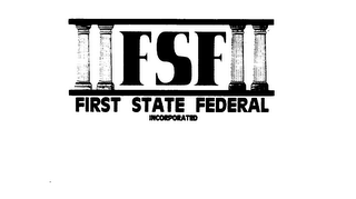 FSF FIRST STATE FEDERAL INCORPORATED logo