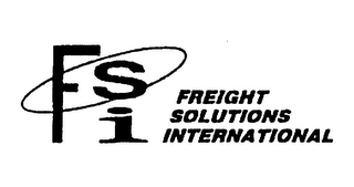 FSI FREIGHT SOLUTIONS INTERNATIONAL logo