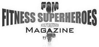 FSM FITNESS SUPERHEROES SCULPTUREFITNESS MAGAZINE logo