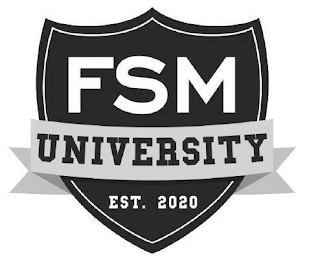 FSM UNIVERSITY EST. 2020 logo
