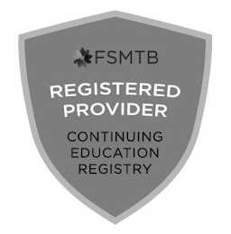 FSMTB REGISTERED PROVIDER CONTINUING EDUCATION REGISTRY logo
