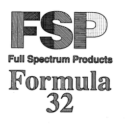 FSP FORMULA 32 logo