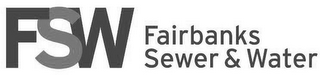 FSW FAIRBANKS SEWER & WATER logo