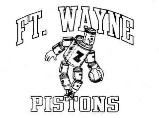 FT. WAYNE PISTONS logo