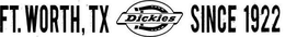FT. WORTH, TX DICKIES SINCE 1922 logo
