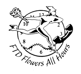 FTD FLOWERS ALL HOURS logo