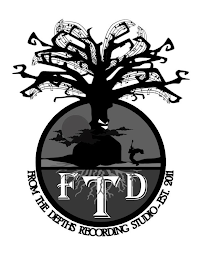 FTD FROM THE DEPTHS RECORDING STUDIO-EST. 2011 logo