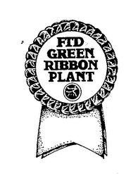 FTD GREEN RIBBON PLANT logo