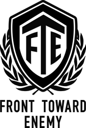 FTE FRONT TOWARD ENEMY logo