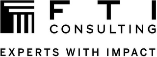 FTI CONSULTING EXPERTS WITH IMPACT logo