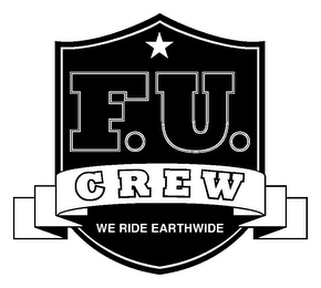 F.U. CREW RIDE EARTHWIDE logo