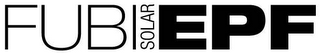 FUBI SOLAR EPF logo