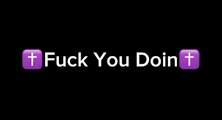 FUCK YOU DOIN logo