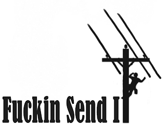 FUCKIN SEND IT logo