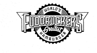 FUDDRUCKERS WORLD'S GREATEST HAMBURGER logo