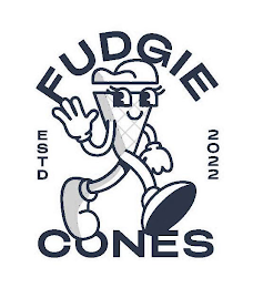 FUDGIE ESTD CONES 2022 logo