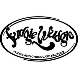 FUDGIE WUDGIE FUDGE AND CHOCOLATE FACTORY logo