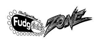 FUDGSICLE ZONE THE ORIGINAL BRAND logo