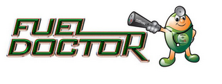 FUEL DOCTOR FUEL DOCTOR FUEL DOCTOR ON OFF NORMAL LOW RED logo