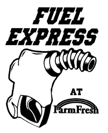 FUEL EXPRESS AT FARMFRESH logo