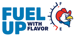 FUEL UP WITH FLAVOR logo