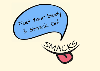 FUEL YOUR BODY & SMACK ON! SMACKS logo