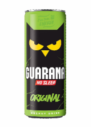 FUEL YOUR ENERGY GUARANA NO SLEEP ORIGINAL ENERGY DRINK logo