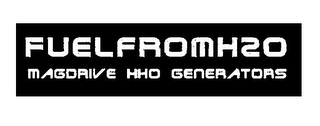 FUELFROMH20 MAGDRIVE HHO GENERATORS logo