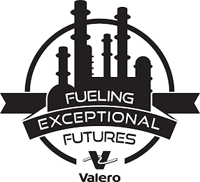 FUELING EXCEPTIONAL FUTURES V VALERO logo
