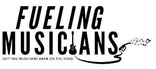 FUELING MUSICIANS GETTING MUSICIANS BACK ON THE ROAD logo