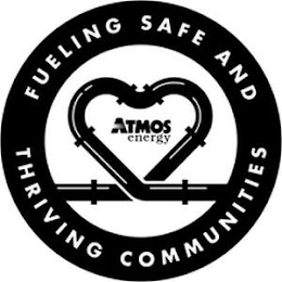 FUELING SAFE AND THRIVING COMMUNITIES ATMOS ENERGY logo
