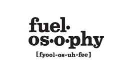 FUEL·OS·O·PHY [FYOOL-OS-UH-FEE] logo