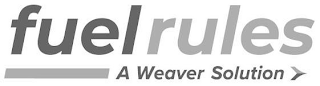 FUELRULES A WEAVER SOLUTION logo