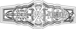 FUENTE FORBIDDEN X logo