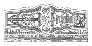 FUENTE FORBIDDEN X logo